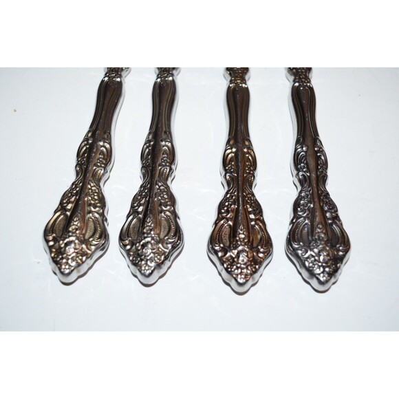 Oneida USA Stainless MICHELANGELO Set of 4 Dinner Knife Used Flatware - Picture 2 of 7